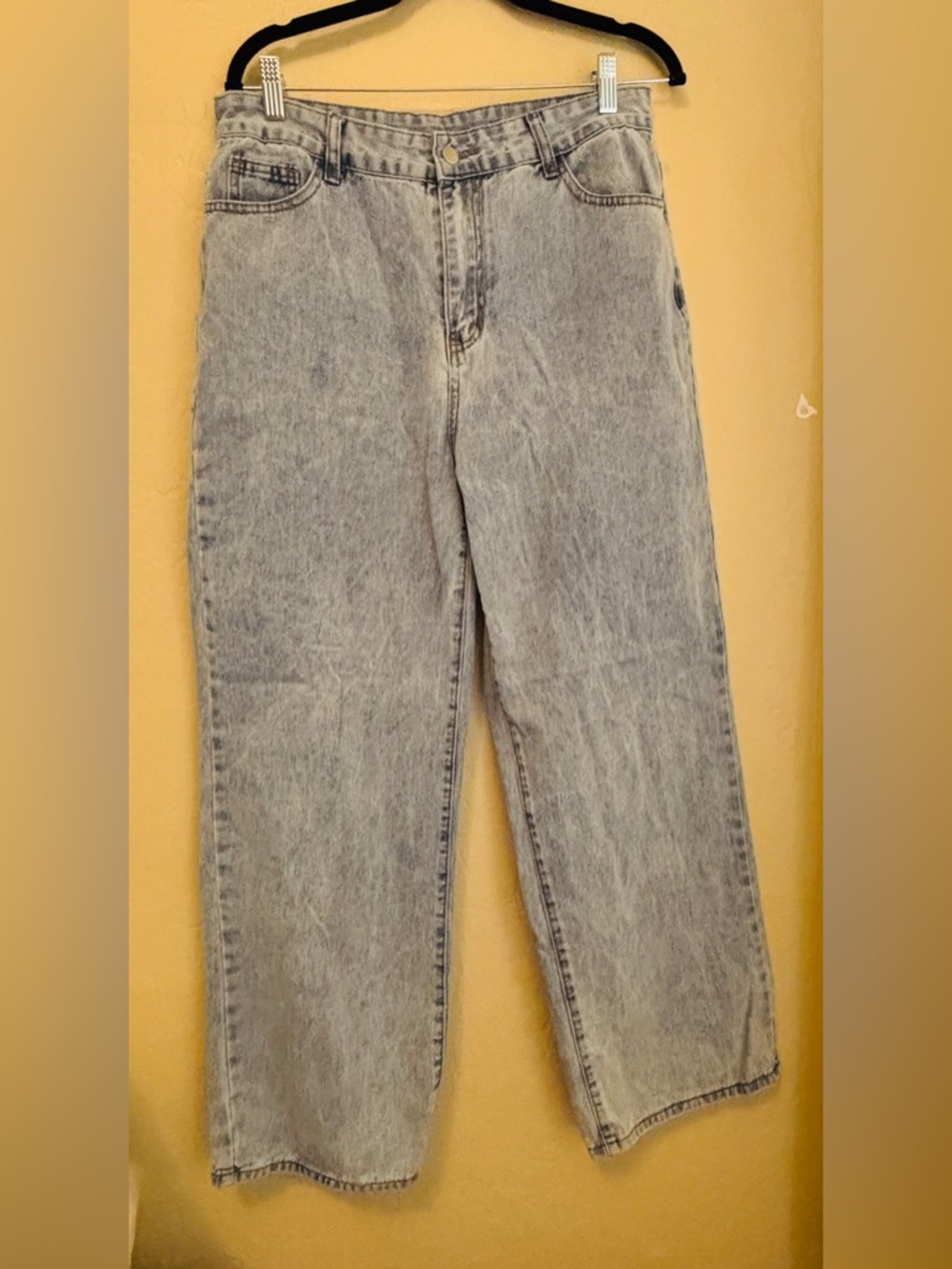 SHEIN Classic Light Wash Wide Leg Women’s Jeans Size 12